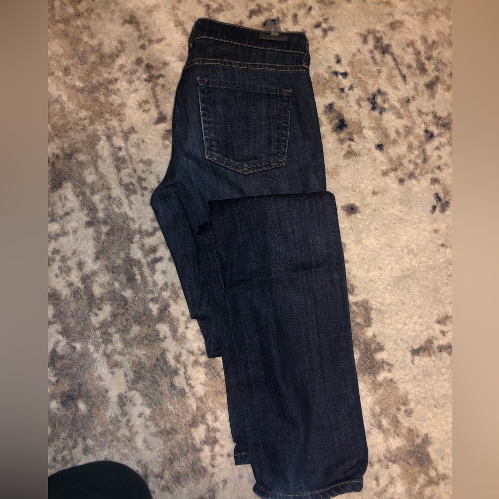 Straight leg jeans